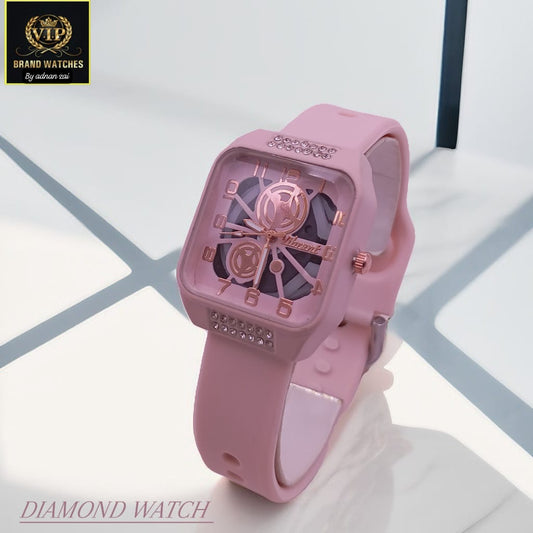 GIRL'S DIAMOND WATCH